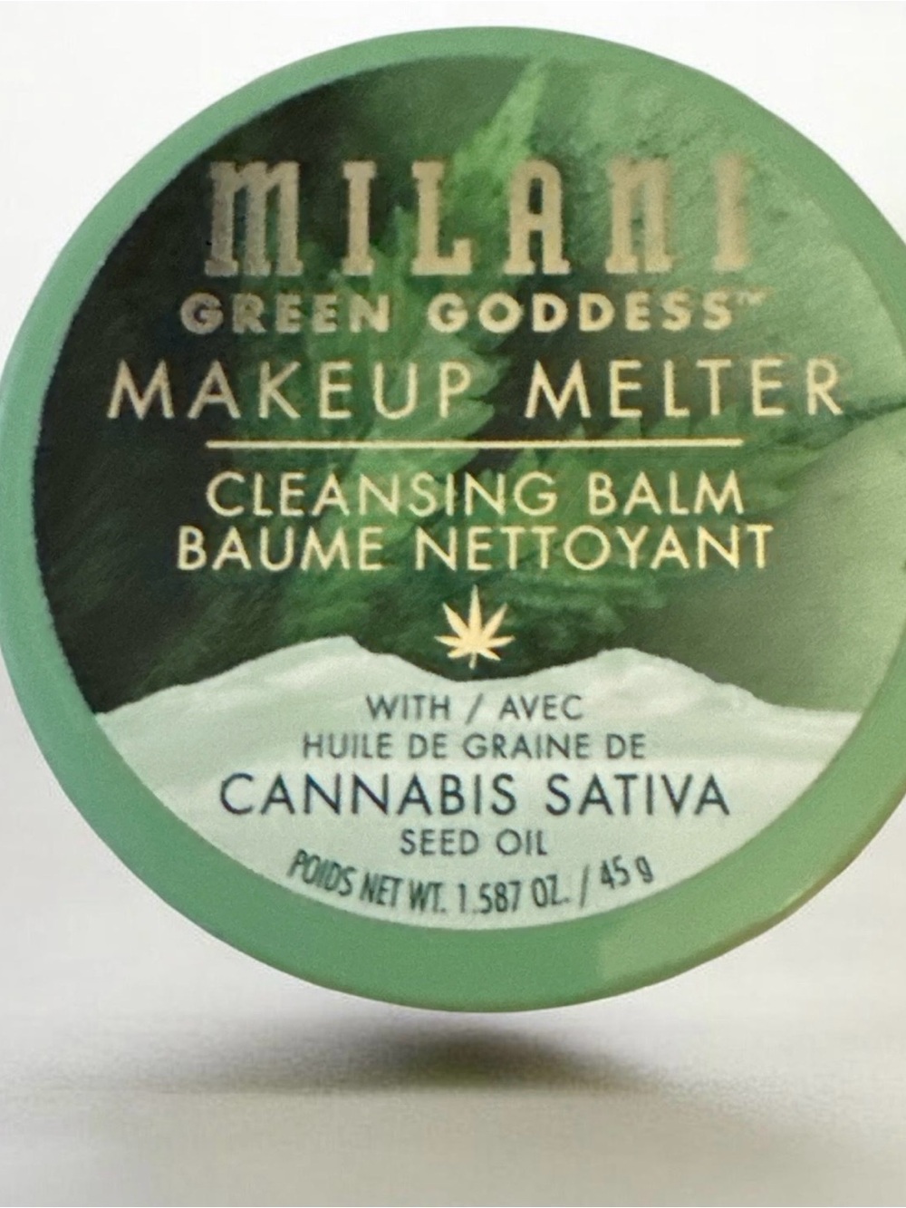 MILANI Green Goddess Makeup Melter Cleansing Balm -